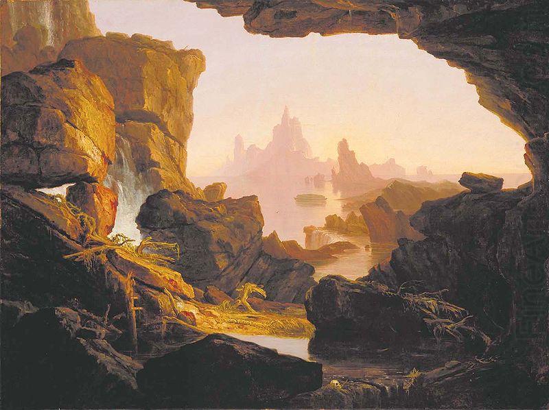 Thomas Cole The Subsiding of the Waters of the Deluge china oil painting image